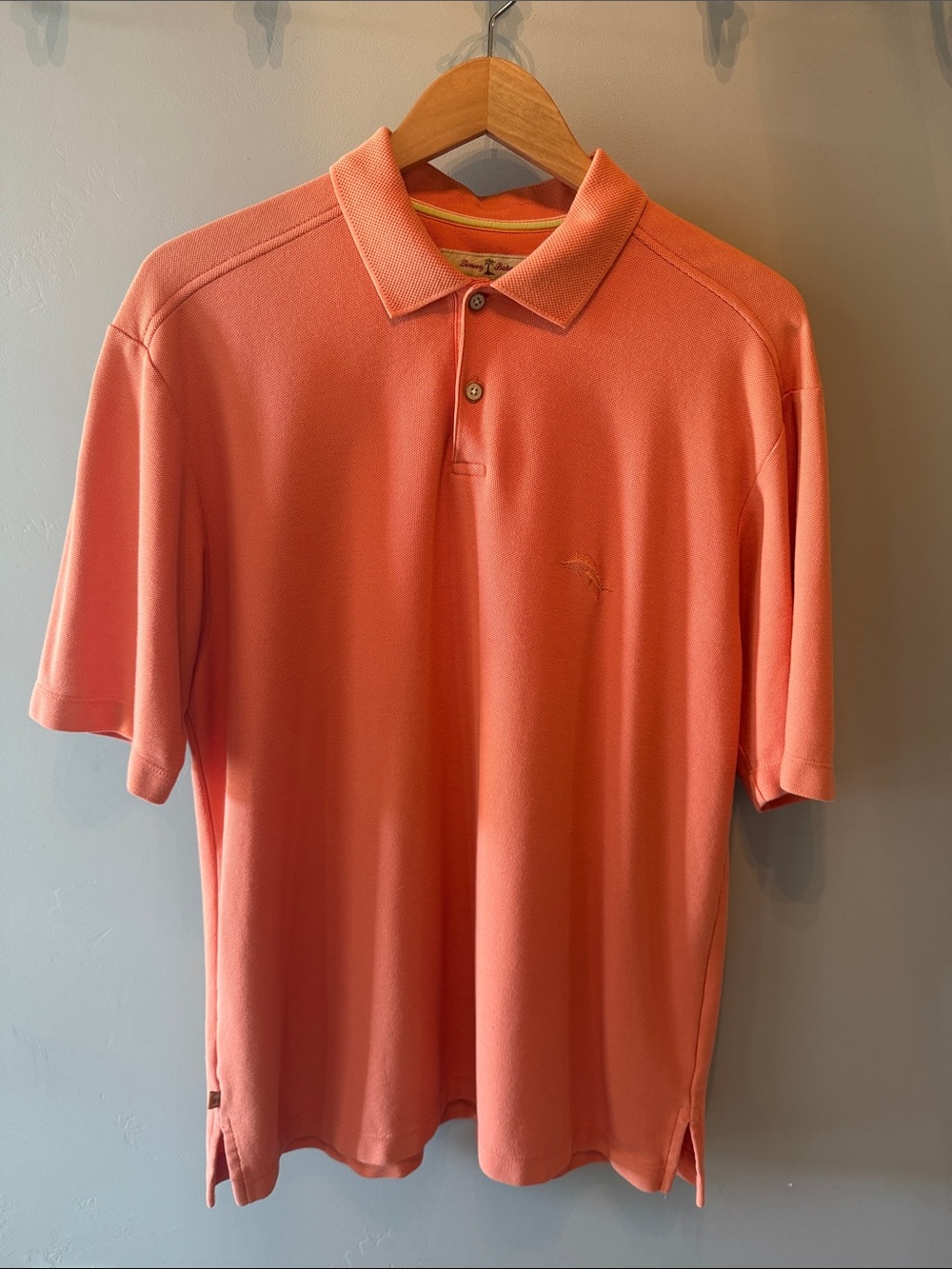 Tommy Bahama Coral Short-Sleeve Polo Size Large